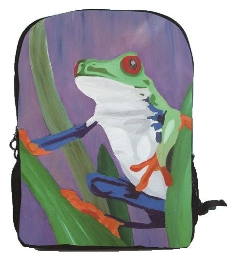 Frog Backpack - Kaleidoscope