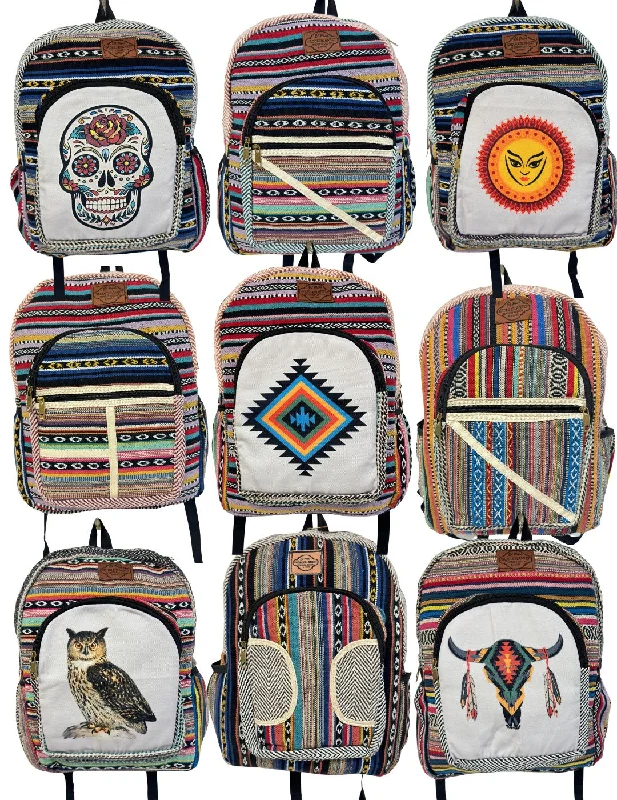 Large Cotton Himalayan Backpack