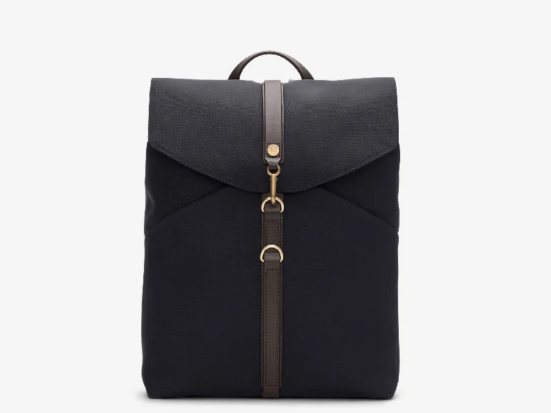 M/S Rucksack – Navy/Dark Brown