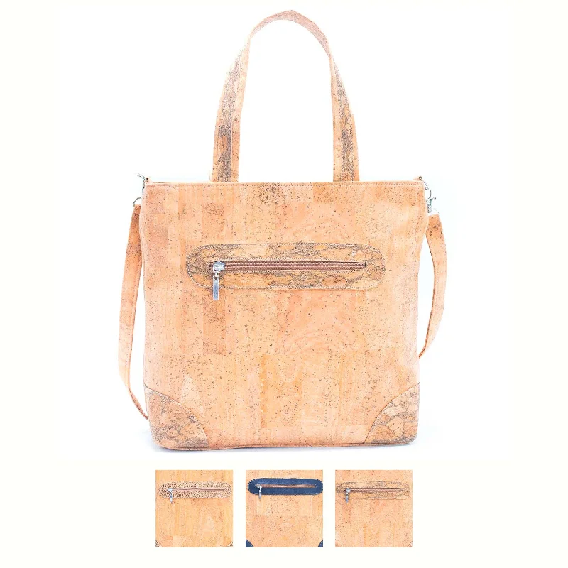 Natural cork with bow handbags lady bag BAGP-187