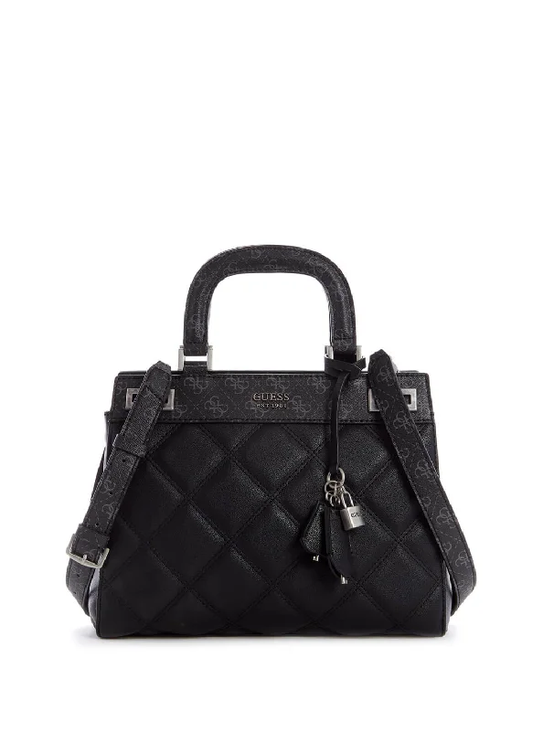 Black Katey Luxury Satchel Bag