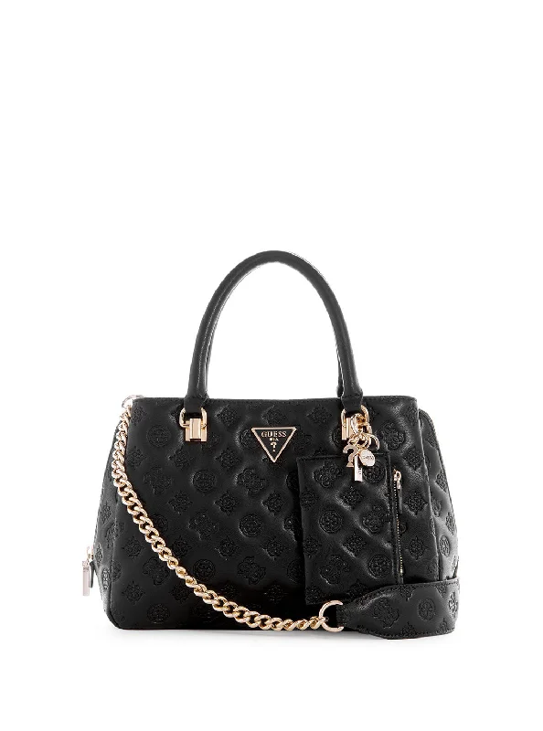 Black La Femme Small Girlfriend Satchel