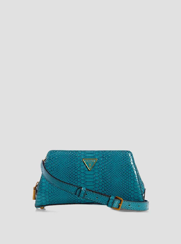 Blue Annita Crossbody Bag