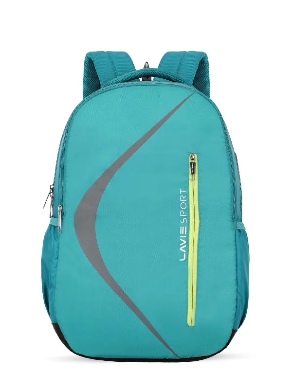 Lavie Sport Boomerang 36L Anti-theft Laptop Backpack For Men & Women | Laptop Bag For Boys & Girls Teal