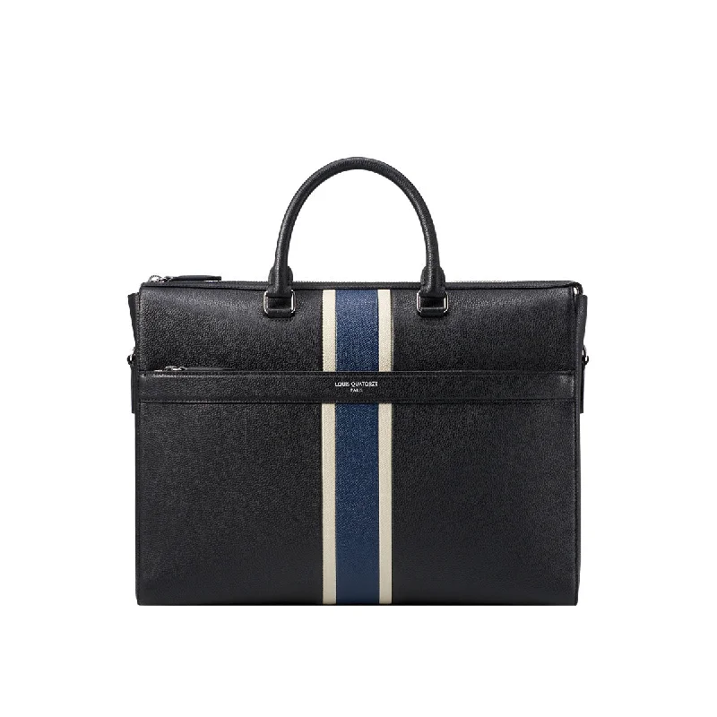 Stripe Detail Briefcase