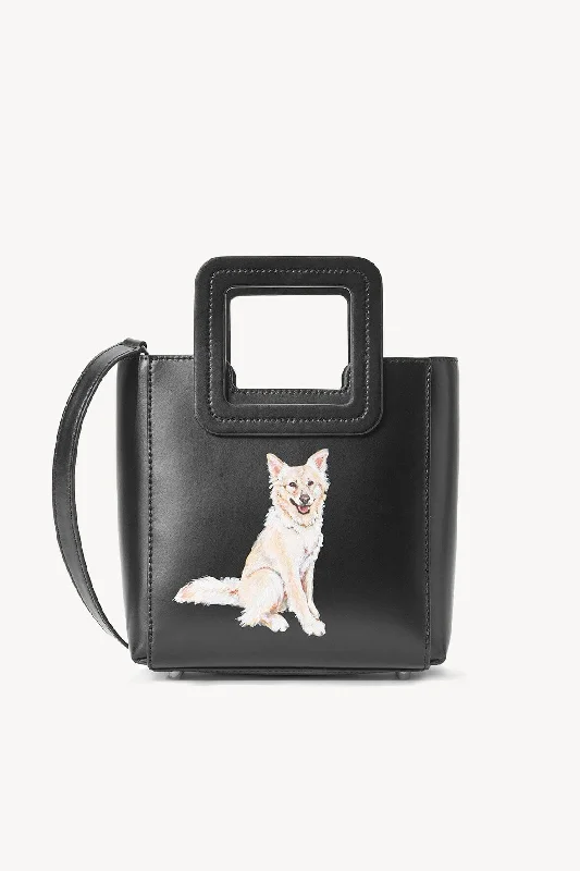 CUSTOM MINI SHIRLEY LEATHER BAG | BLACK