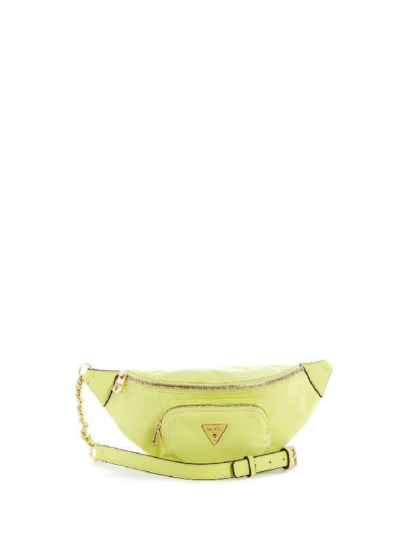 Eco Lime Green Gemma Sling Crossbody Bag