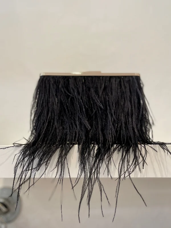 Estelle Feather Clutch