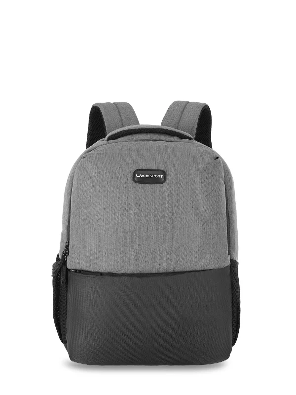 Lavie Sport Apex 21L Laptop Backpack For Men & Women Grey