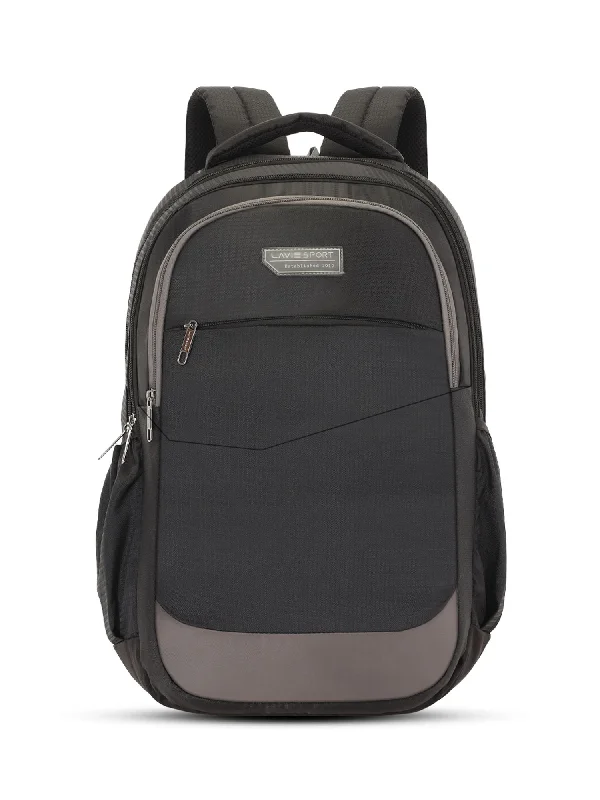 Lavie Sport Graphene DM 34L Laptop Backpack For Men & Women Black