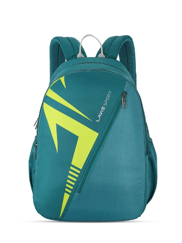 Lavie Sport Tribal 37L College Bag For Boys & Girls | Backpack For Men & Women Teal