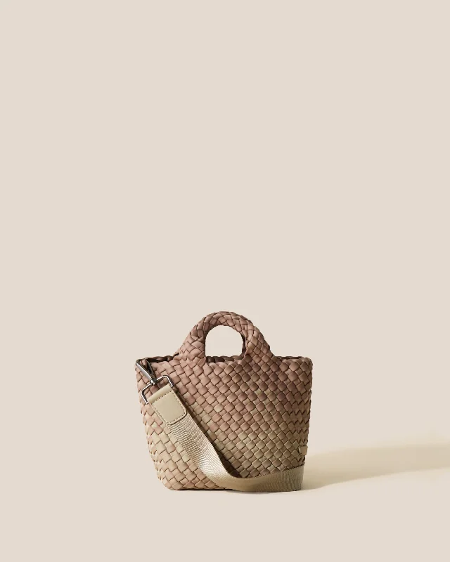 St. Barths Petit Tote Graphic Ombre | Bronzed