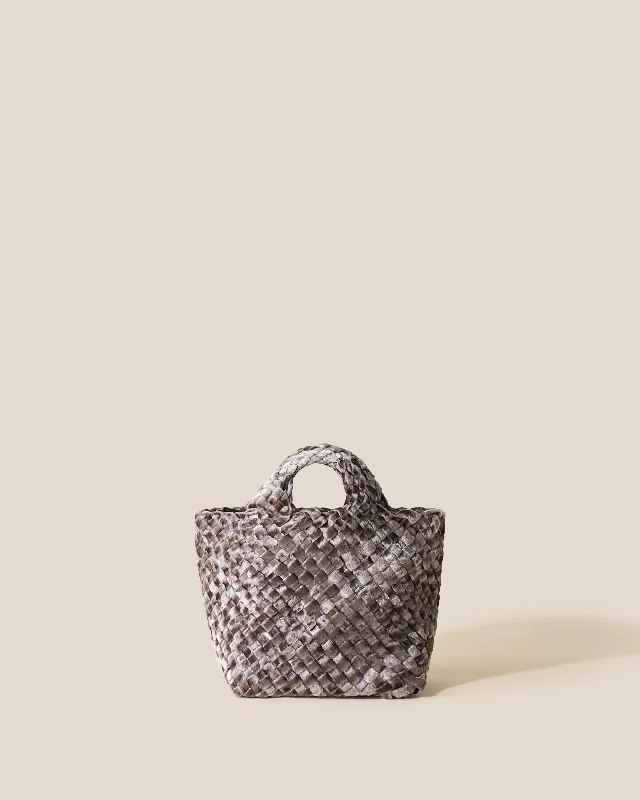 St. Barths Petit Tote Velvet | Mica