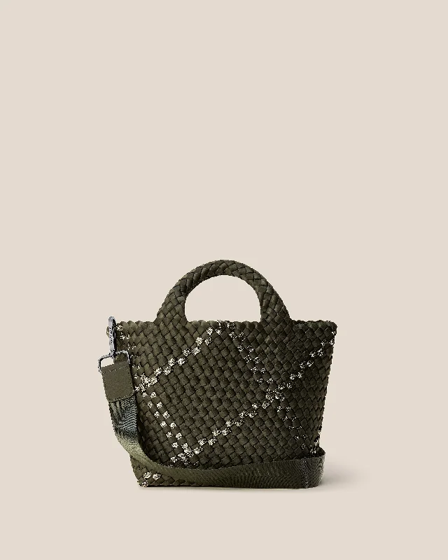 St. Barths Small Tote Plaid | Verde