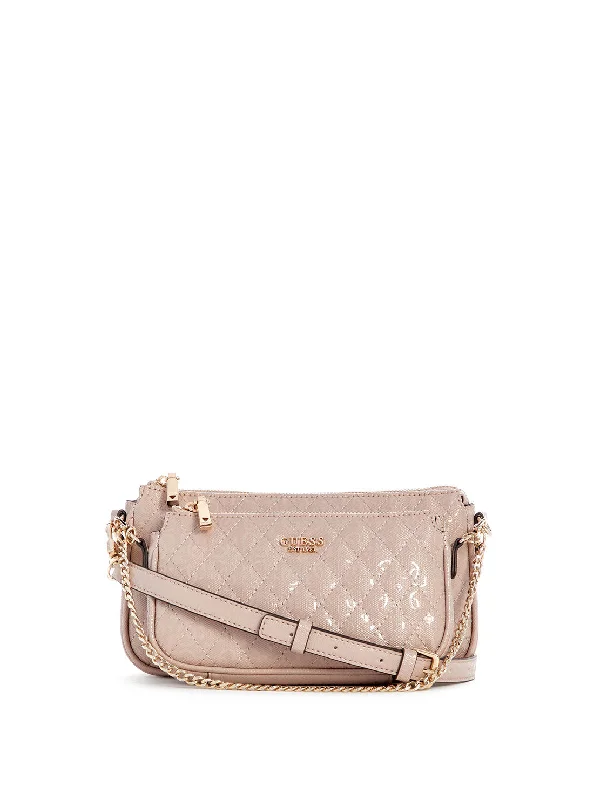 Taupe Yarmilla Crossbody Bag