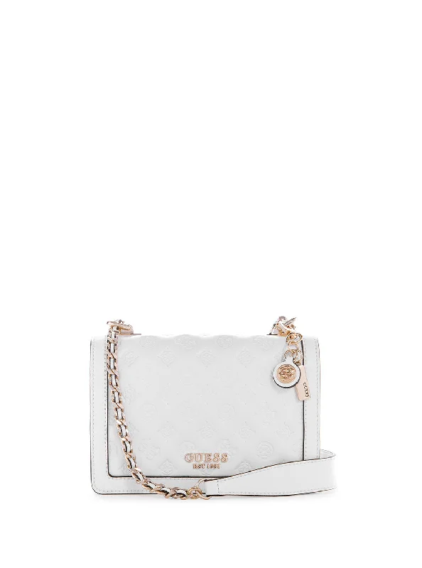 White Abey Crossbody Bag